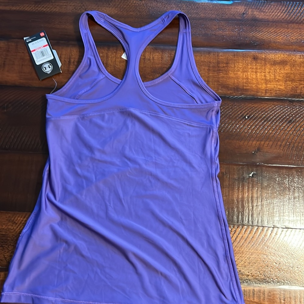Under Amour wms heatgear racerback tank purple XS - Picture 4 of 4
